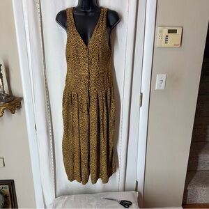 Vintage Women's Take a Break Animal Print Romper